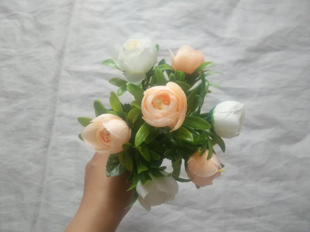 Factory Direct Wholesale Different Design Silk Fabric Rose Artificial Flower